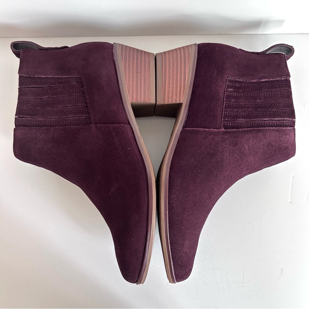 🍒J. Crew Factory Waterproof Brown Suede Boots. Size: 7 - Picture 5 of 12